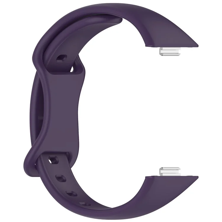 Replacement Strap for Huawei Watch Fit 4 / 3 Silicone Watch Band - Plum