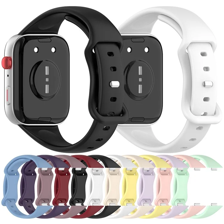 Replacement Strap for Huawei Watch Fit 4 / 3 Silicone Watch Band - Plum