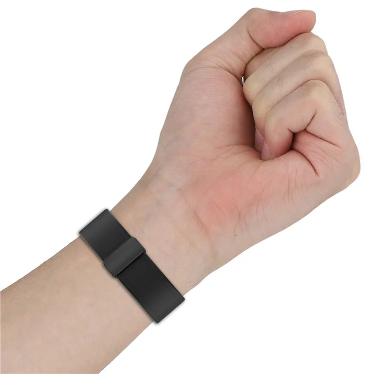 For Samsung Galaxy Watch Ultra 47mm Bands Silicone Leather Coated Watch Strap with Magnetic Buckle - Orange