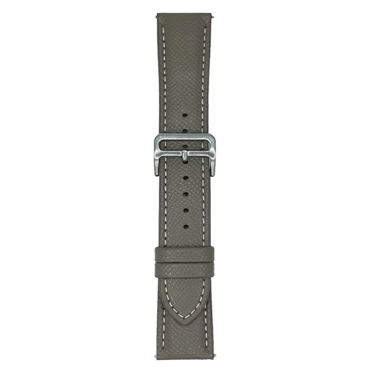 Palmenmuster Lederarmband für Huawei Watch GT 5 41mm Universal 18mm Armband - Braun