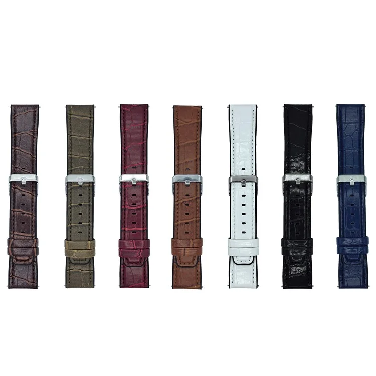 20mm Replacement Strap for Samsung Galaxy Watch7 44mm / 40mm Silicone Watch Band Bamboo Texture PU Covered - Wine Red