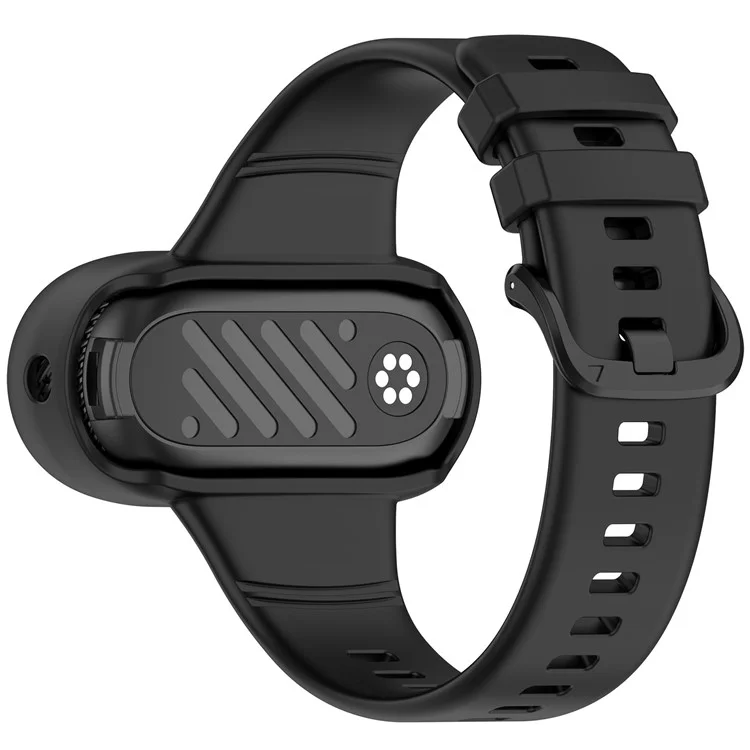 Wristband Protective Case for Insta360 GO 3 / 3S / 2 Silicone Integrated Watch Strap Camera Frame - Black