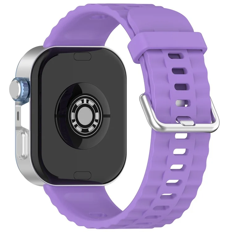 Watch Band for Huawei Watch Fit 4 / Fit 4 Pro / Fit 3 Silicone Sports Replacement Strap - Lilac Purple
