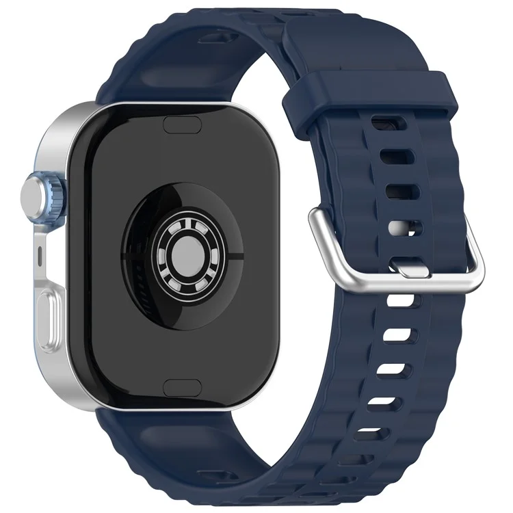 Watch Band for Huawei Watch Fit 4 / Fit 4 Pro / Fit 3 Silicone Sports Replacement Strap - Midnight Blue