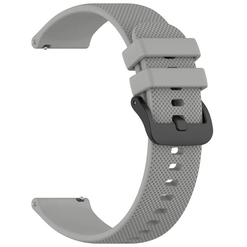 20mm Watch Band For SyncUP Kids Watch 2  /  Verizon Gizmo Watch 3e Children Textured Silicone Strap - Grey