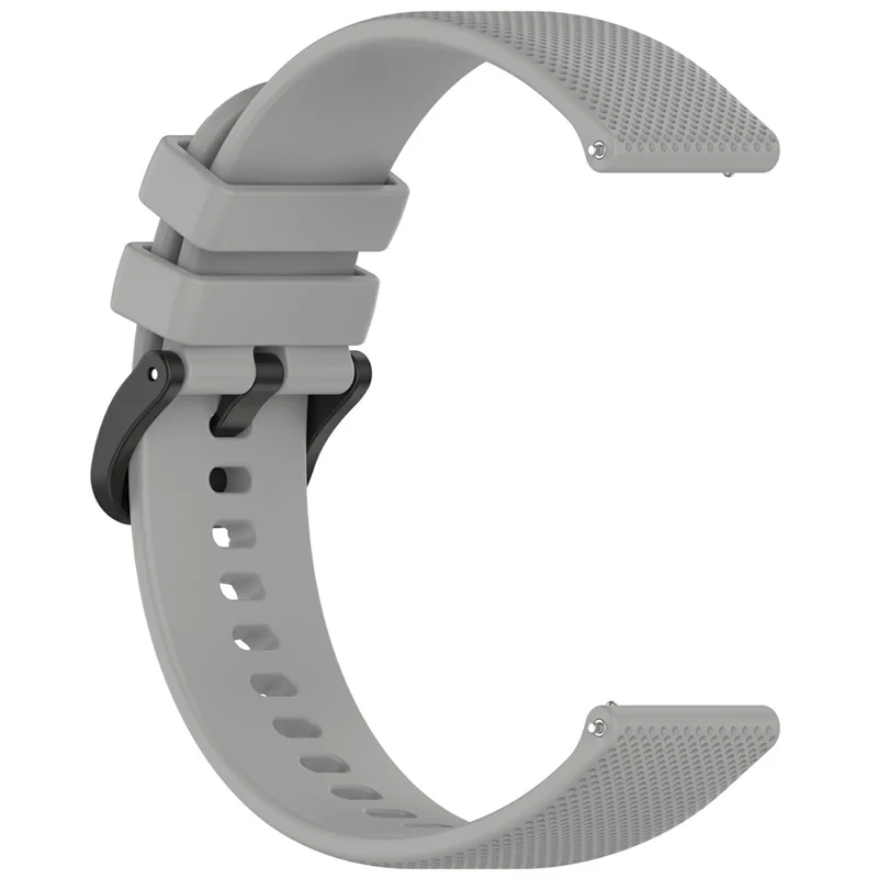 20mm Watch Band For SyncUP Kids Watch 2  /  Verizon Gizmo Watch 3e Children Textured Silicone Strap - Grey