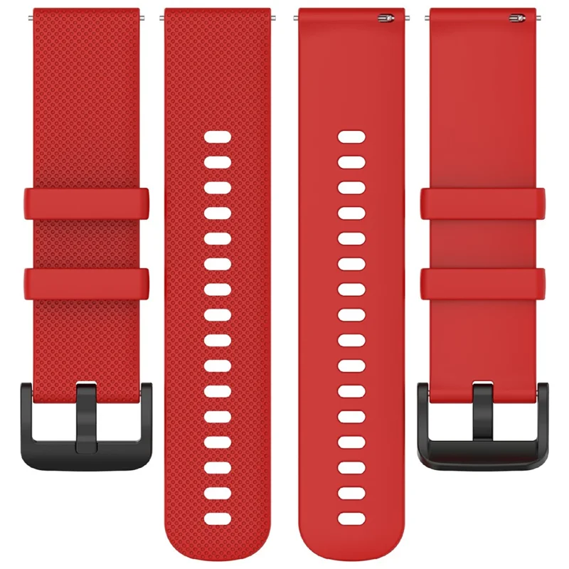 20mm Watch Band For SyncUP Kids Watch 2  /  Verizon Gizmo Watch 3e Children Textured Silicone Strap - Grey