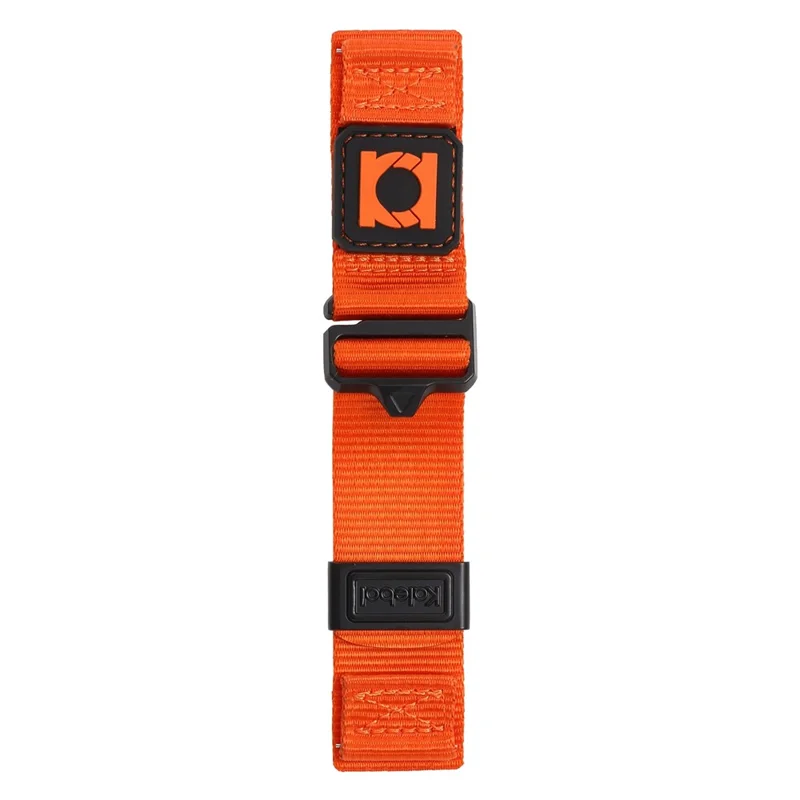 KALEBOL Correa Deportiva de Nailon Trenzado de 22 mm para Samsung Galaxy Watch3 de 45 mm - Naranja