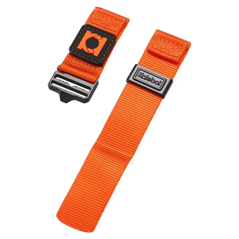 KALEBOL Correa Deportiva de Nailon Trenzado de 22 mm para Samsung Galaxy Watch3 de 45 mm - Naranja