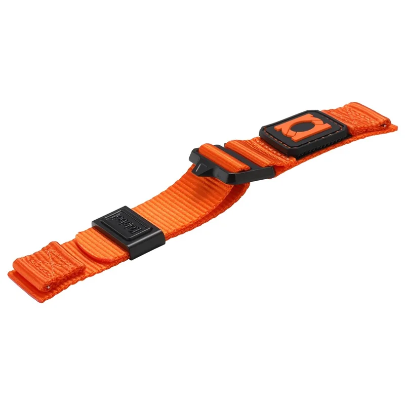 KALEBOL Correa Deportiva de Nailon Trenzado de 22 mm para Samsung Galaxy Watch3 de 45 mm - Naranja