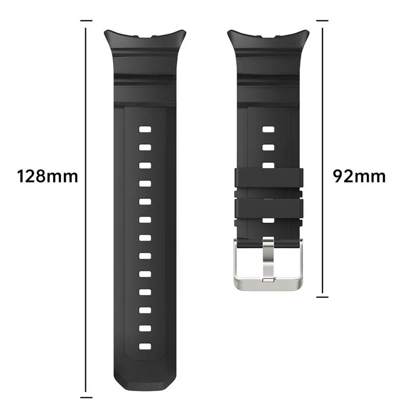 For vivo Watch 5 Adjustable Watch Strap Sports Silicone Replacement Wrist Band - Orange