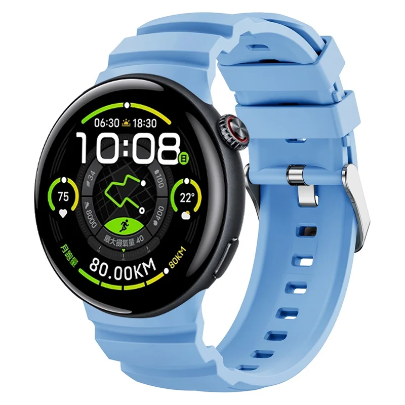 Para Vivo Watch 5 Pulseira Esportiva Ajustável de Silicone para Substituição - Azul Bebê