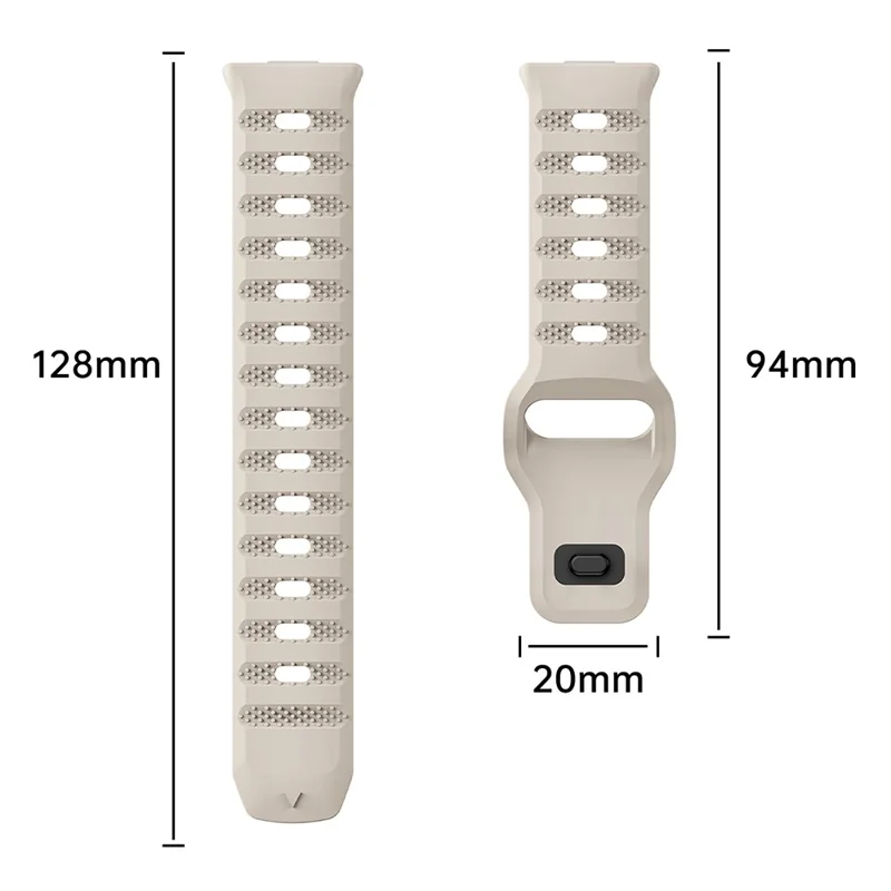 Watch Band for Huawei Watch Fit 4 Pro / Fit 4 / Fit 3 Dot Texture Silicone Wrist Strap - Orange