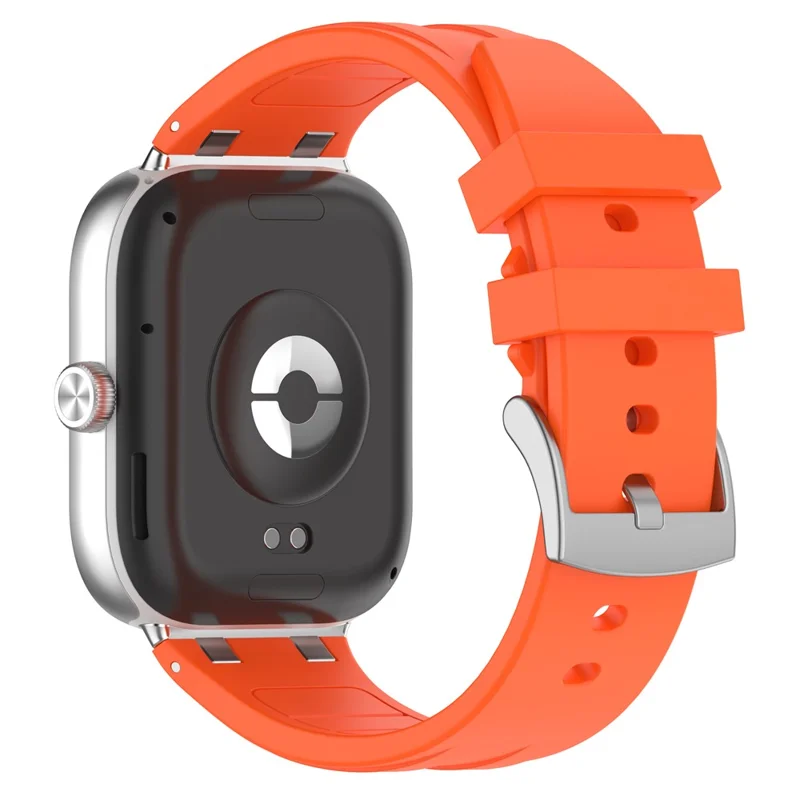 Bracelet KALEBOL pour Xiaomi Smart Band 9 Pro / 8 Pro / Redmi Watch 5 / 4 Bracelet de Remplacement en Silicone - Orange