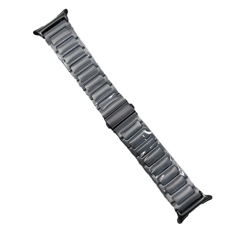 For Samsung Galaxy Watch Ultra 47mm Titanium Alloy Watch Strap Replacement Wrist Band - Black