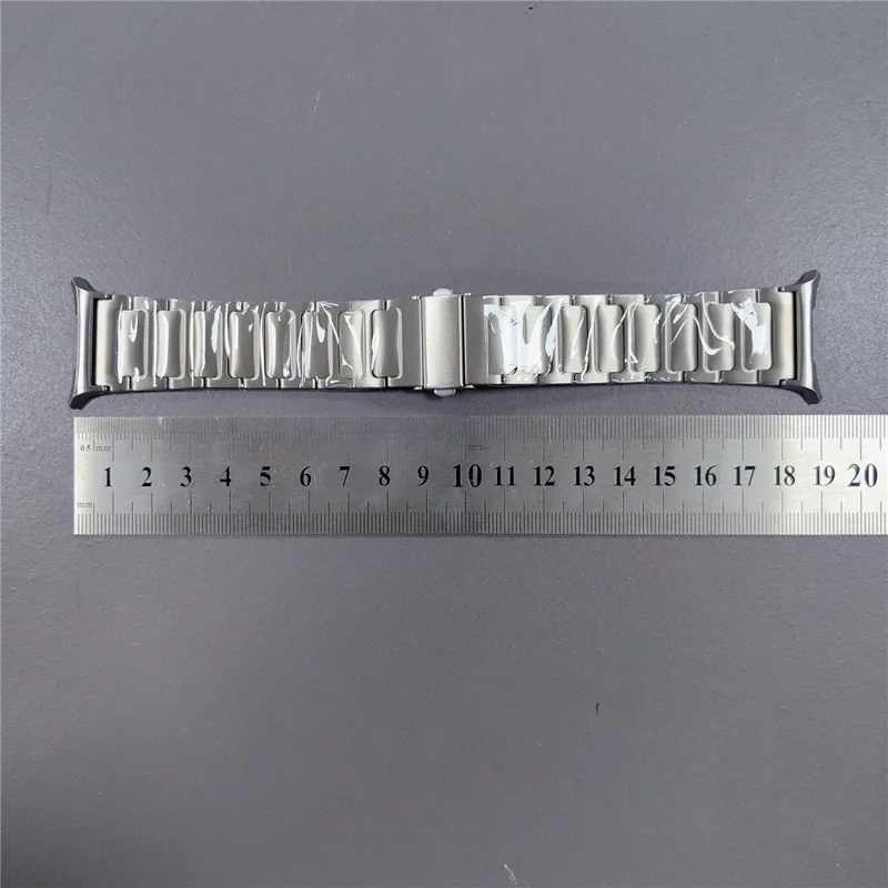 For Samsung Galaxy Watch Ultra 47mm Titanium Alloy Watch Strap Replacement Wrist Band - Black