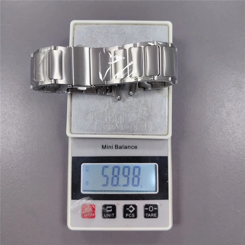 For Samsung Galaxy Watch Ultra 47mm Titanium Alloy Watch Strap Replacement Wrist Band - Black