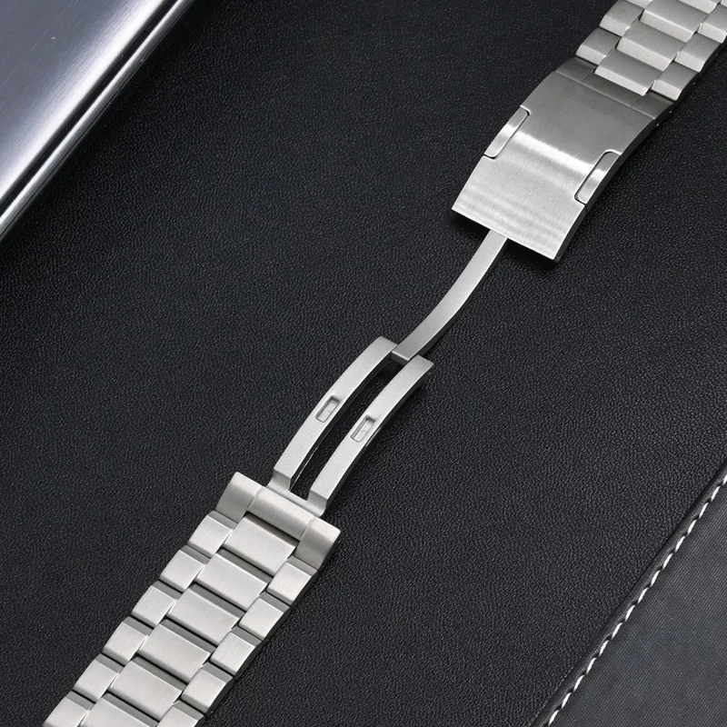 Pour Samsung Galaxy Watch Ultra 47mm Bracelet de Montre en Alliage de Titane avec 3 Maillons - Titane