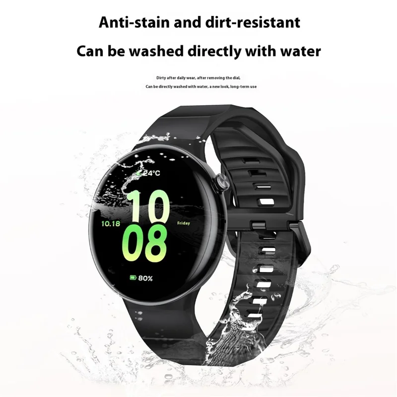 Cinturino per For Honor Watch Fit Elegant Edition / Vitality Edition in Silicone Monocolore - Nero