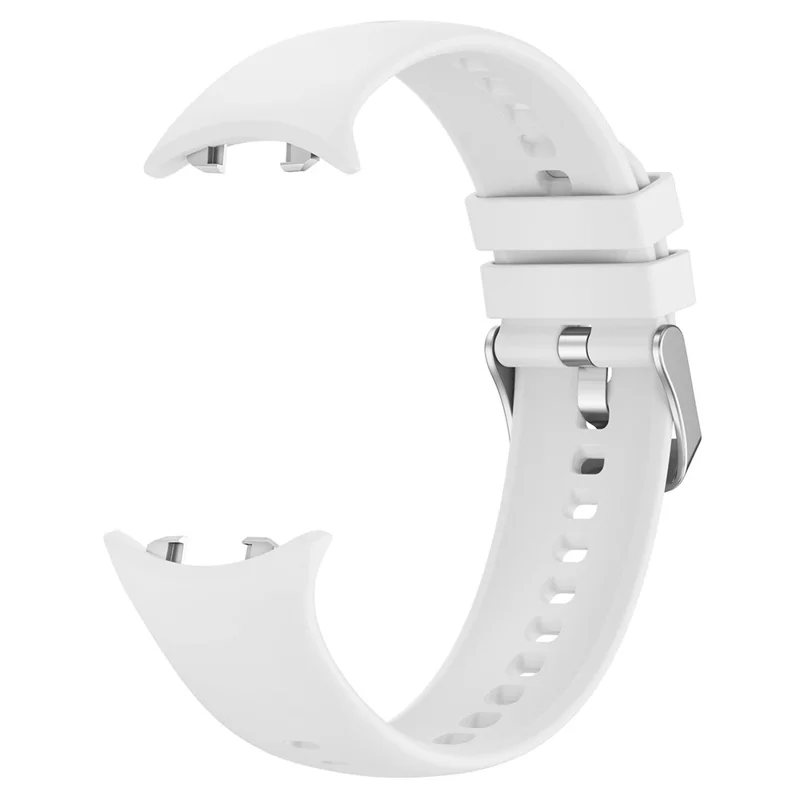For Honor Watch Fit Elegant Edition  /  Vitality Edition Watch Band Breathable Silicone Wrist Strap - White