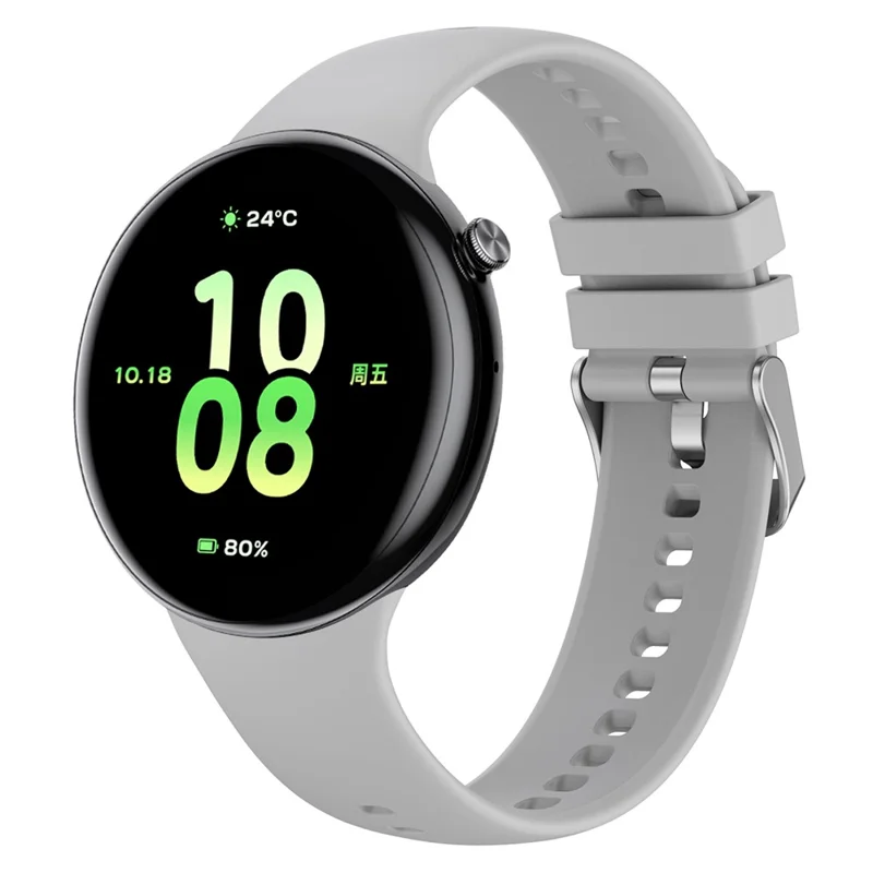 For Honor Watch Fit Elegant Edition  /  Vitality Edition Watch Band Breathable Silicone Wrist Strap - Grey