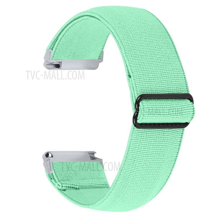 Replacement Braided Elastic Wrist Band Adjustable Watch Strap for Apple Watch Ultra 49mm / Series 8 / 7 45mm / Series 6 / 5 / 4 / SE / SE (2022) 44mm / Series 3 / 2 / 1 42mm - Mint Green