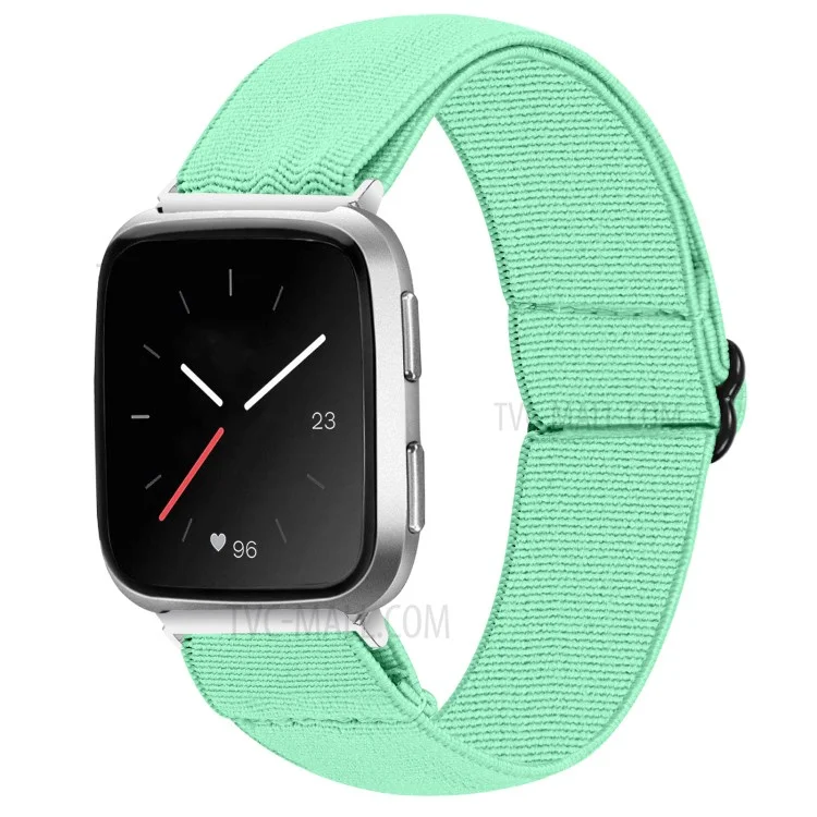 Replacement Braided Elastic Wrist Band Adjustable Watch Strap for Apple Watch Ultra 49mm / Series 8 / 7 45mm / Series 6 / 5 / 4 / SE / SE (2022) 44mm / Series 3 / 2 / 1 42mm - Mint Green