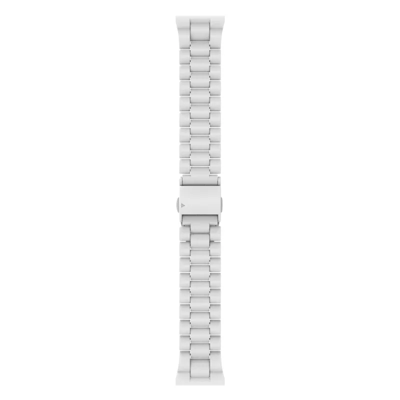 Correa de reloj de 26 mm para Garmin Fenix 8 51 mm / Enduro 3 / Enduro 2 Plástico Correa de muñeca de 3 cuentas - Blanco