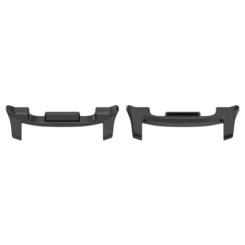 1 Paar Verbindungsstücke für Samsung Galaxy Watch8 Classic 47mm / 43mm Uhrenarmband 22mm Ersatzarmband-Adapter - Schwarz