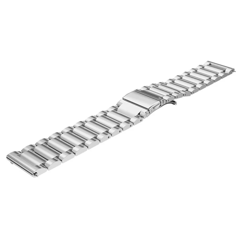 16mm Watch Band for Huawei TalkBand B7 / B6 / B3 / Fit mini Metal Wrist Strap 3-Bead Design - Silver