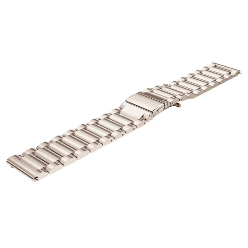 23mm Watch Band for Fitbit Blaze / Casio PRO TREK PRW-6900 / 6800 / 3400 Metal Wrist Strap 3-Bead Design - Starlight