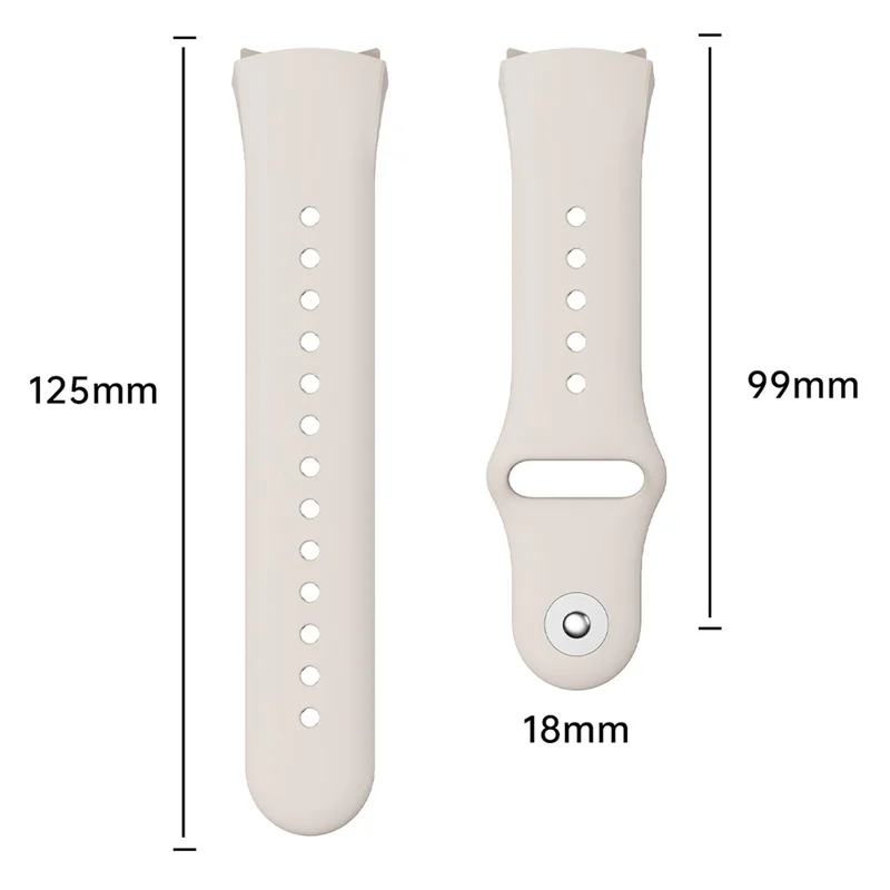 Para Huawei Watch 5 42mm Pulseira de Smartwatch Fivela Reversa de Silicone - Laranja