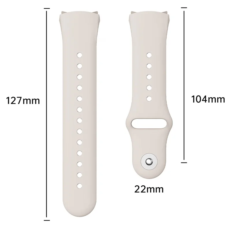 Pour Huawei Watch 5 46mm Bracelet de Montre Intelligent à Boucle Inversée en Silicone - Orange