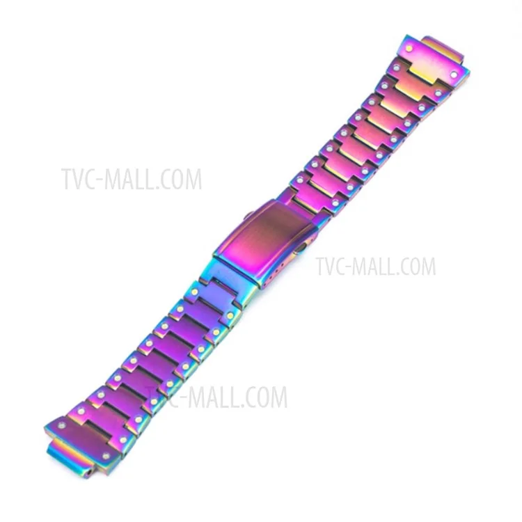 Metal Watch Band Replacement for Casio G-SHOCK GW-5000/5035/DW5600/GW-M5610 - Multi-color