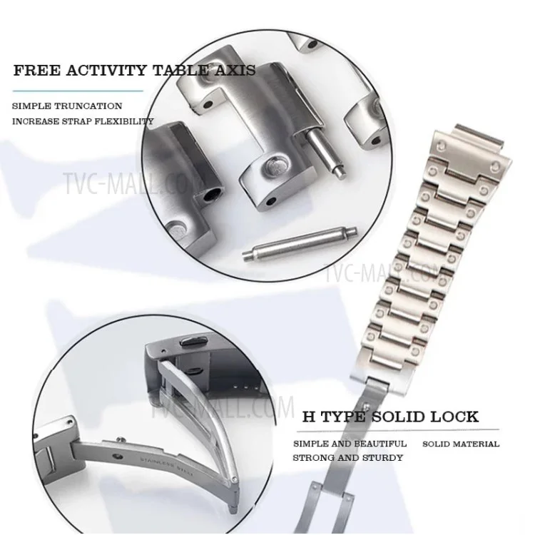 Metal Watch Band Replacement for Casio G-SHOCK GW-5000/5035/DW5600/GW-M5610 - Multi-color