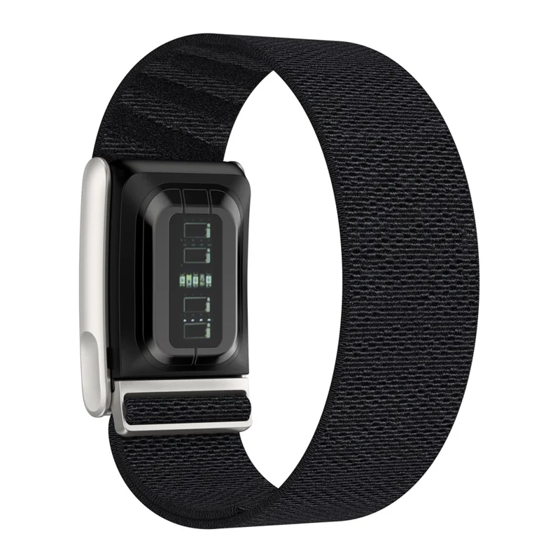 For WHOOP LIFE Watch Band Nylon Woven Elastic Replacement Strap - Black