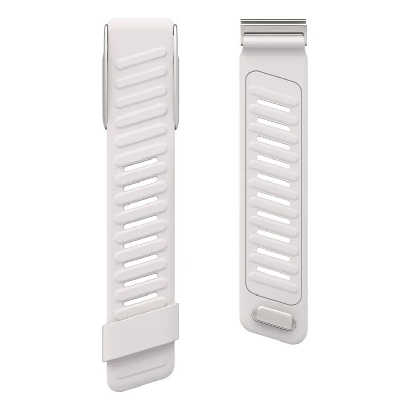 For WHOOP LIFE Replacement Strap Dual Color Design Silicone Watch Band - Starlight