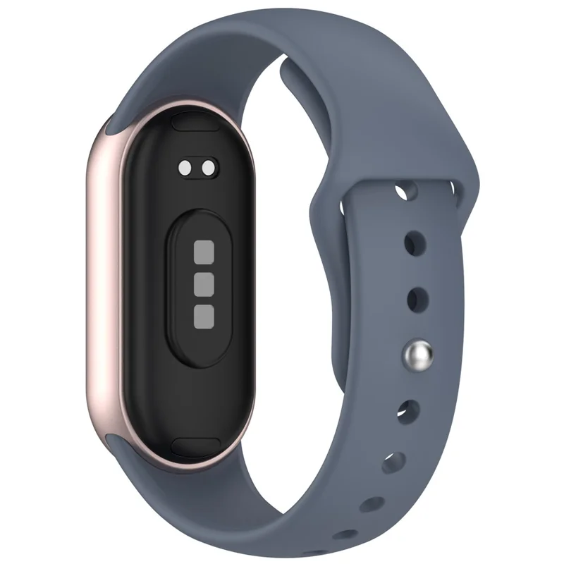 Correa para Xiaomi Smart Band 10 NFC / 10 / 9 NFC / 9 / 8 NFC / 8 Hebilla Invertida Correa de Silicona para la Muñeca - Azul