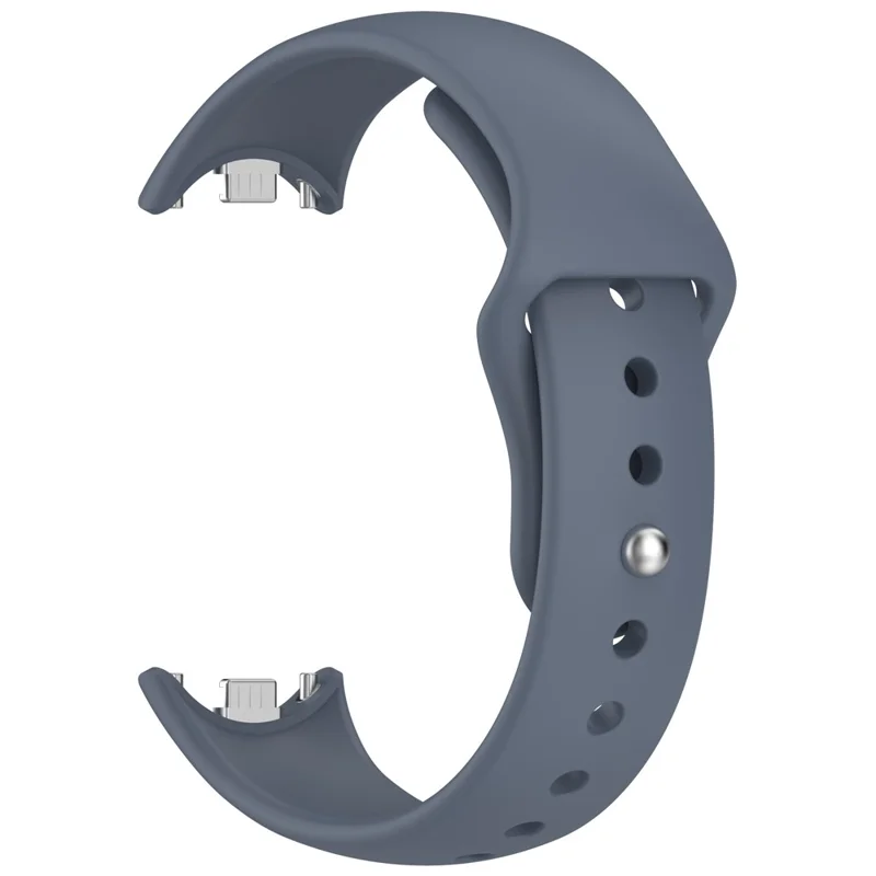 Correa para Xiaomi Smart Band 10 NFC / 10 / 9 NFC / 9 / 8 NFC / 8 Hebilla Invertida Correa de Silicona para la Muñeca - Azul