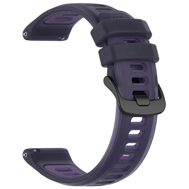 Correa de repuesto para Garmin Forerunner 570 47 mm / 970 / 265 / 265 Music / Venu 3 Diseño de color gelatina Correa de reloj suave de TPU - Morado