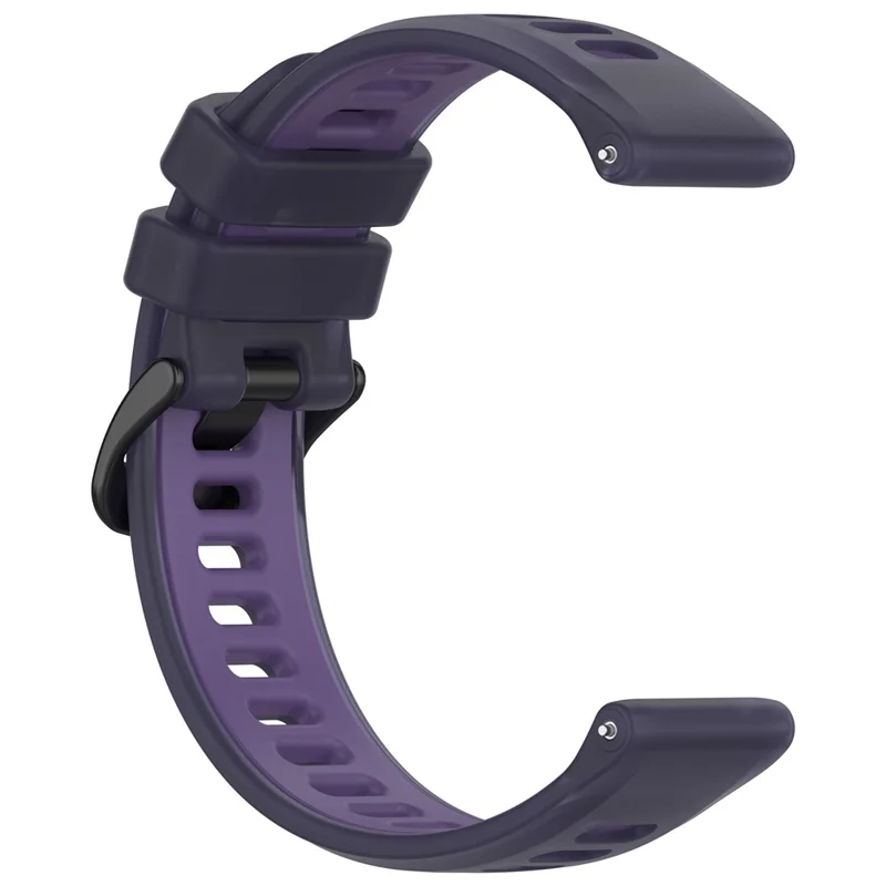 Correa de repuesto para Garmin Forerunner 570 47 mm / 970 / 265 / 265 Music / Venu 3 Diseño de color gelatina Correa de reloj suave de TPU - Morado