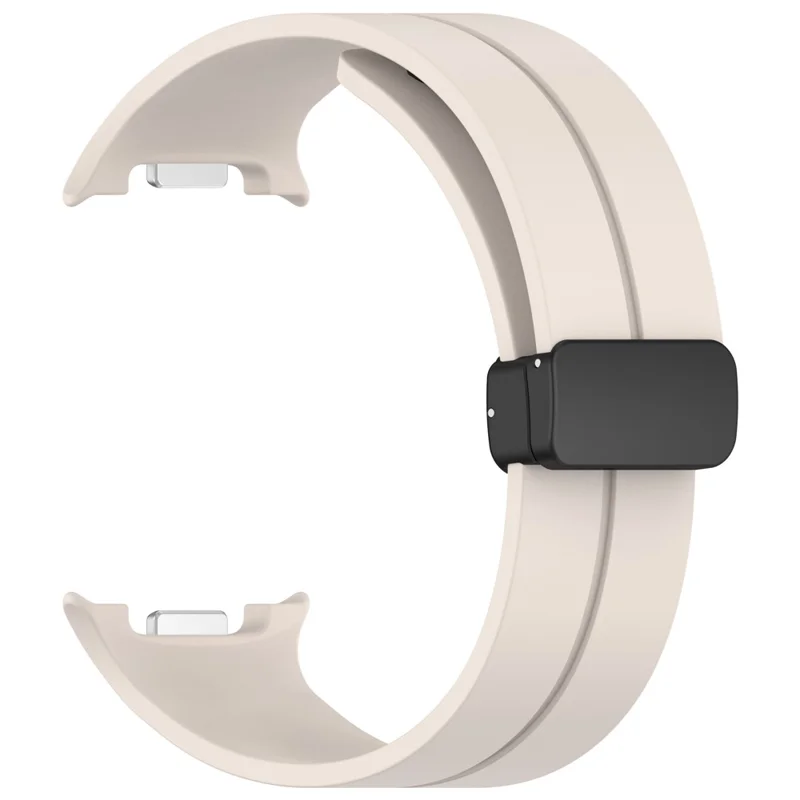 Replacement Strap for Samsung Galaxy Watch Ultra 2 / Galaxy Watch8 44mm / 40mm / Watch8 Classic 43mm / 47mm Silicone Watch Band - Starlight