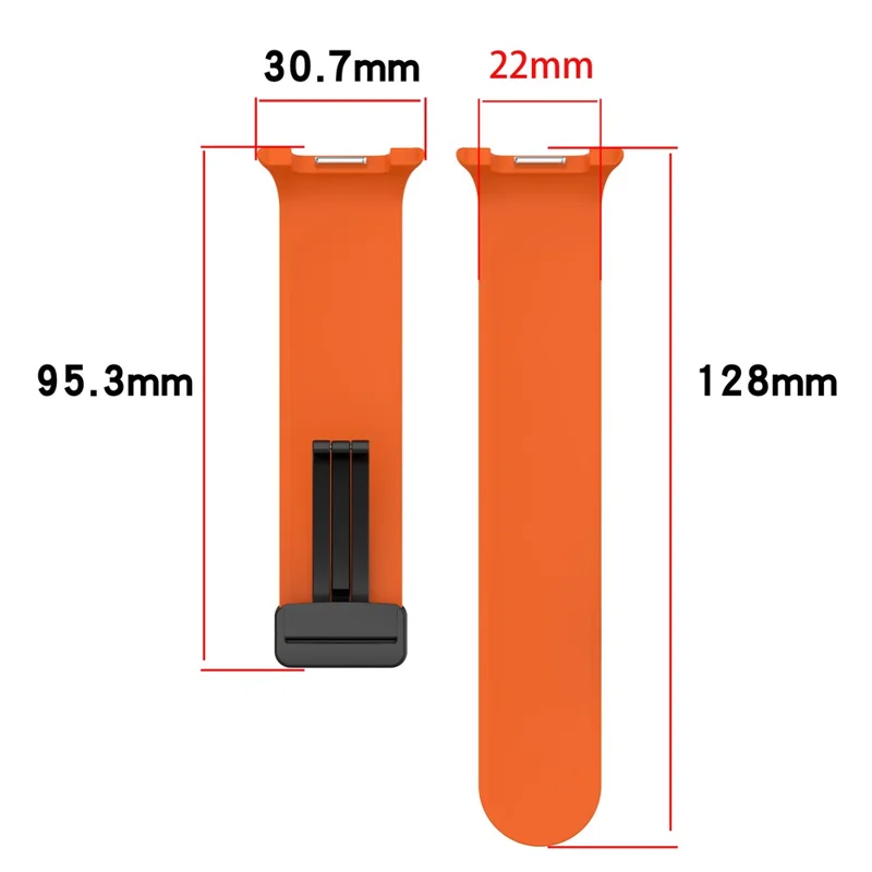 Replacement Strap for Samsung Galaxy Watch Ultra 2 / Galaxy Watch8 44mm / 40mm / Watch8 Classic 43mm / 47mm Silicone Watch Band - Starlight