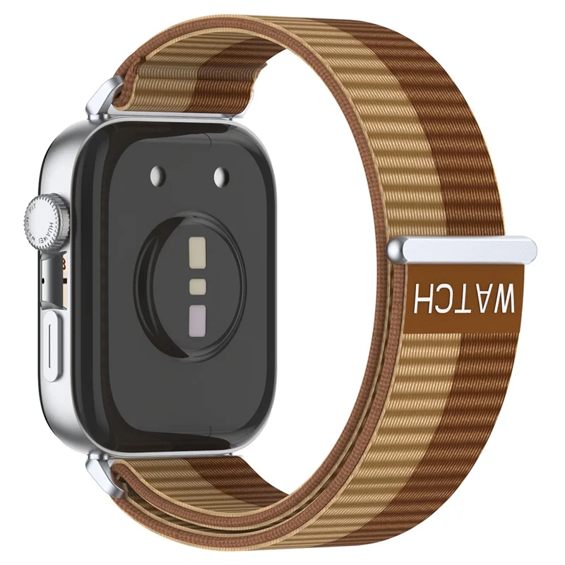 Watch Strap for Huawei Watch Fit 4 Pro / Fit 4 / Fit 3 Adjustable Nylon Loop Band - Brown