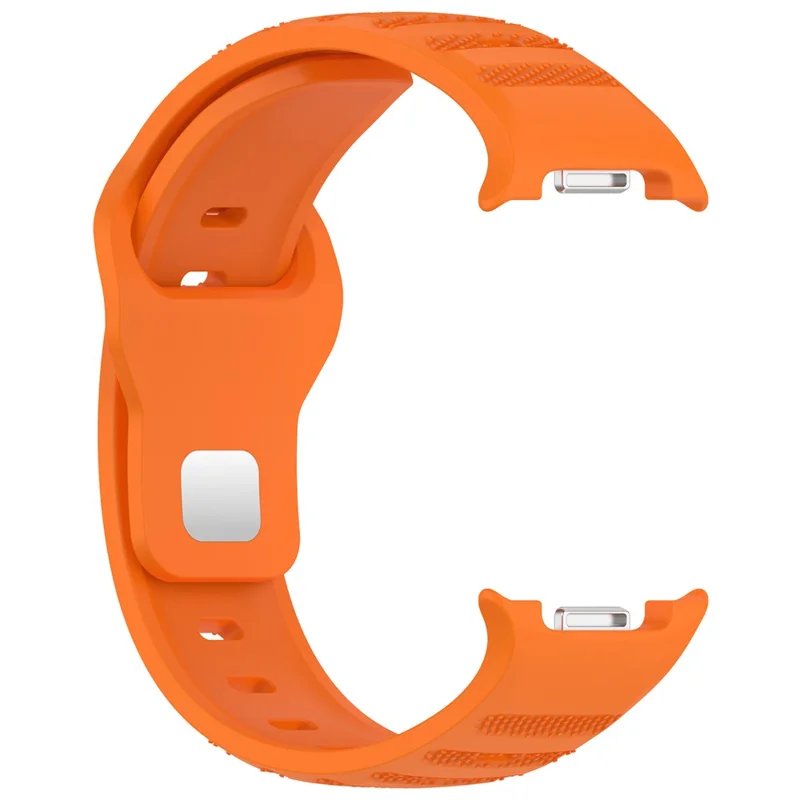 Ersatzarmband für Samsung Galaxy Watch Ultra 2 / Watch8 / Watch8 Classic Punktmuster Silikon Uhrenarmband - Orange
