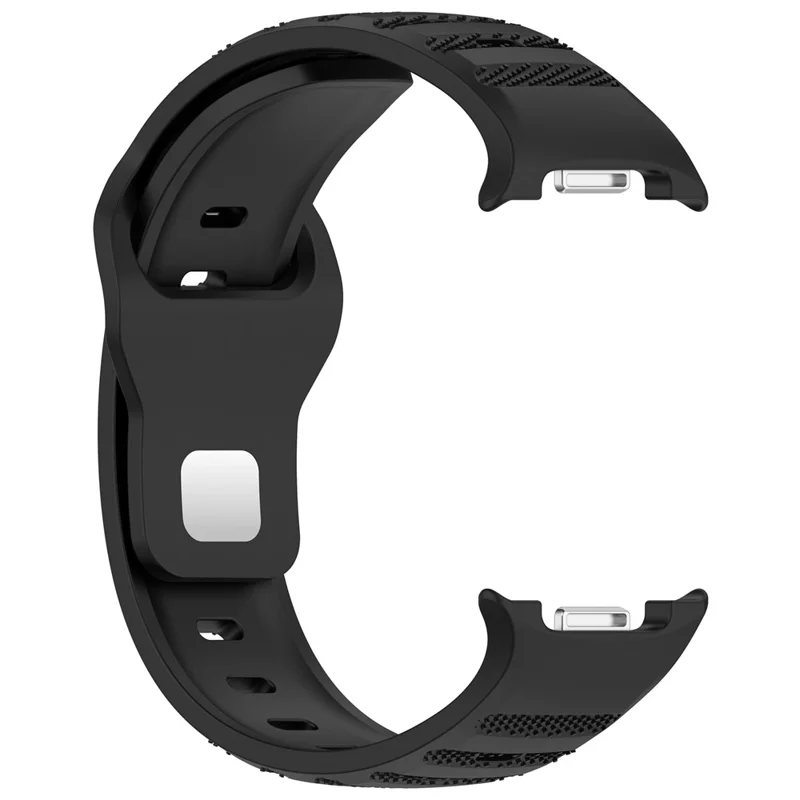 Replacement Strap for Samsung Galaxy Watch8 44mm / 40mm / Watch8 Classic 46mm Dot Pattern Silicone Watch Band - Black