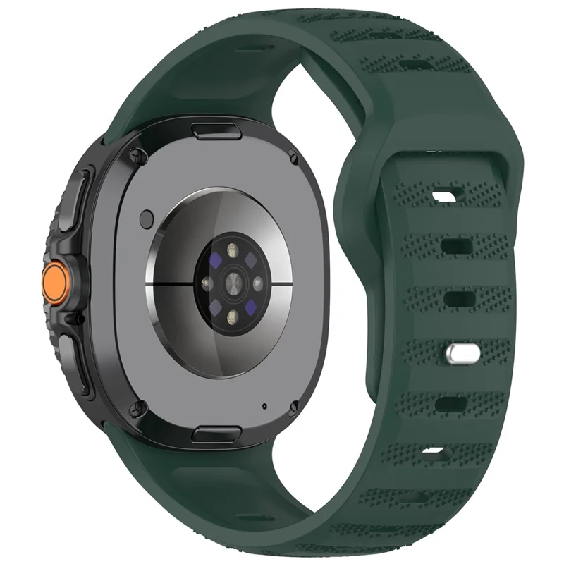 Replacement Strap for Samsung Galaxy Watch8 44mm / 40mm / Watch8 Classic 46mm Dot Pattern Silicone Watch Band - Green