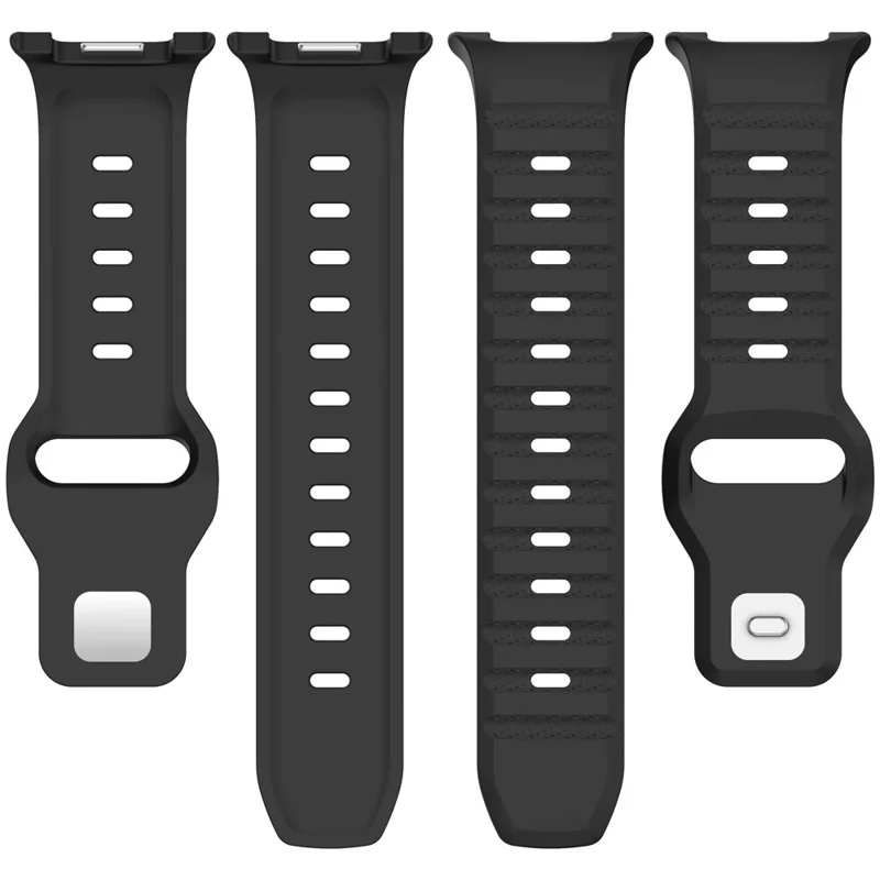 Replacement Strap for Samsung Galaxy Watch Ultra 2 / Watch8 / Watch8 Classic Dot Pattern Silicone Watch Band - Starlight / Orange