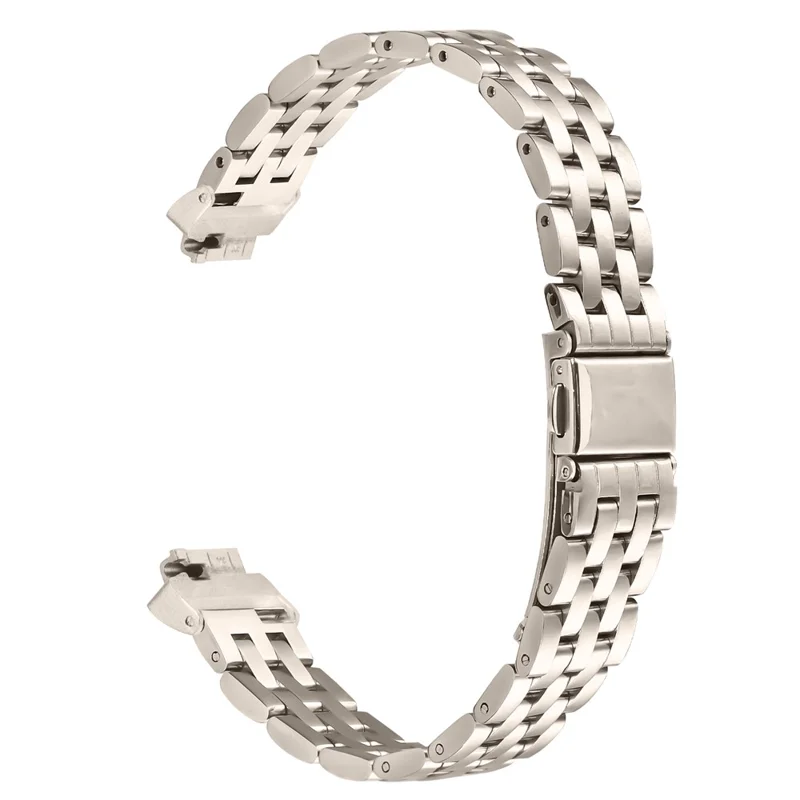 Für Fitbit Inspire HR / Inspire Armband Schlankes Fünf-Perlen Edelstahlarmband - Sternenlicht