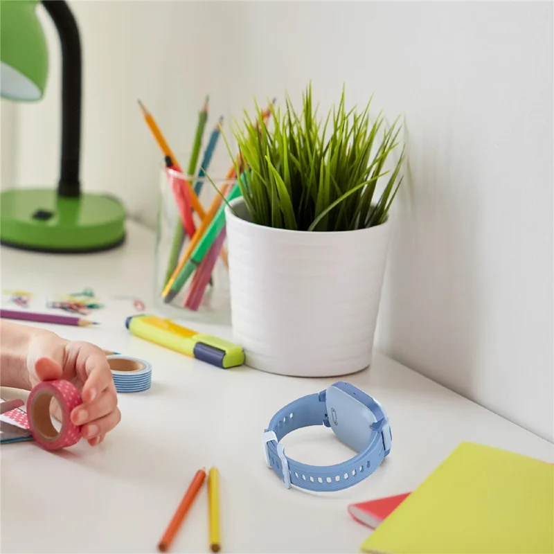 15mm Ersatz-Armband für Xiaomi Redmi Kinder Smartwatch Silikonarmband mit Werkzeug - Blau